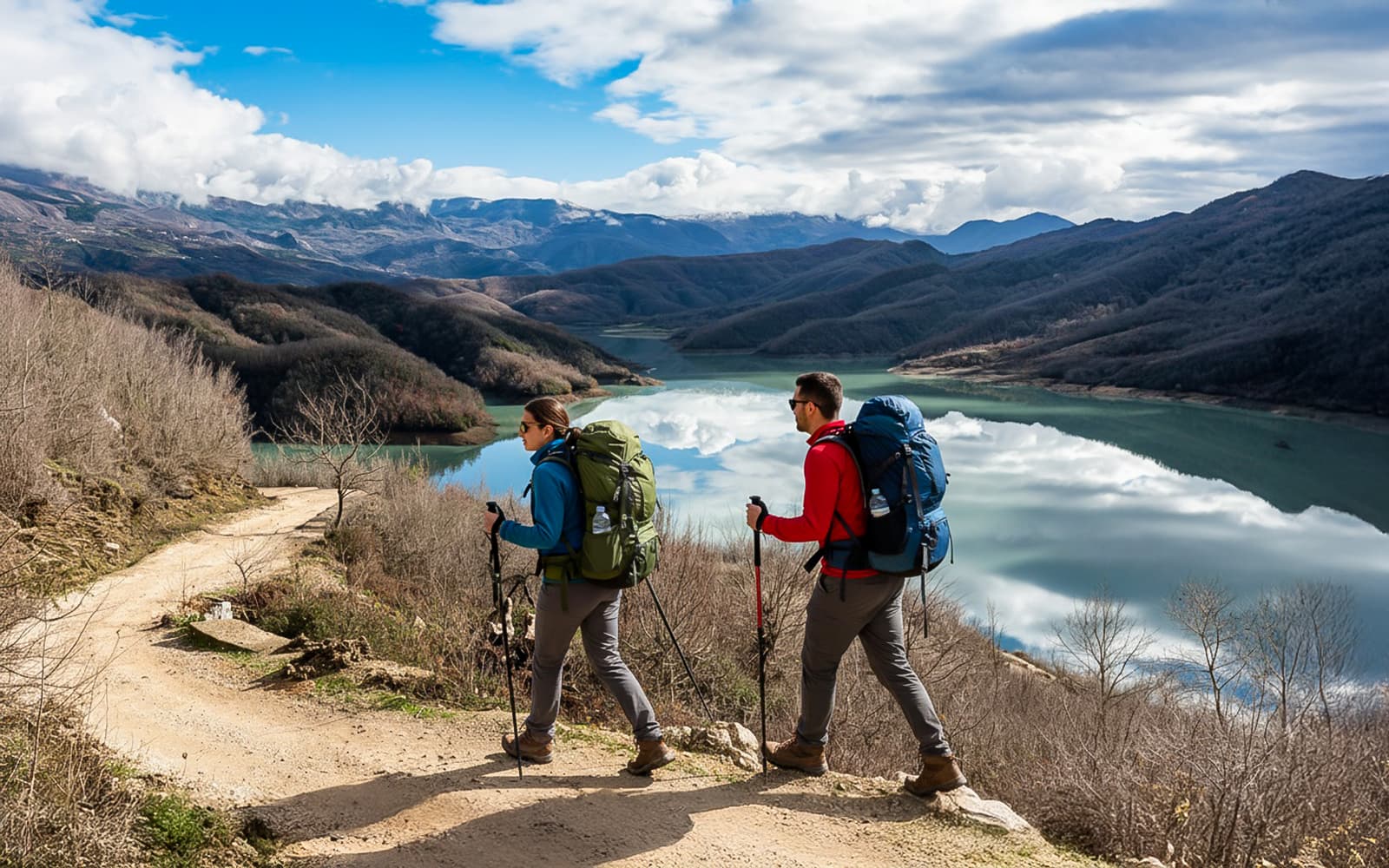 From Durres/Golem: Bovilla Lake & Gamti Mountain Hiking Tour