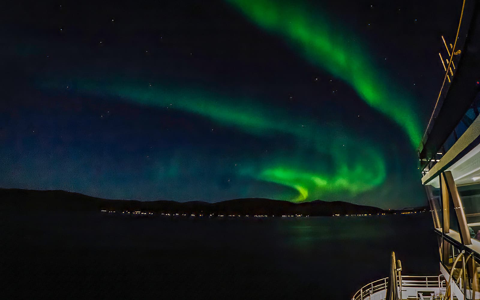 3.5-Hour Electric Northern Lights Guided Cruise with Light Meals tickets in Tromso - Activities | TickYourList