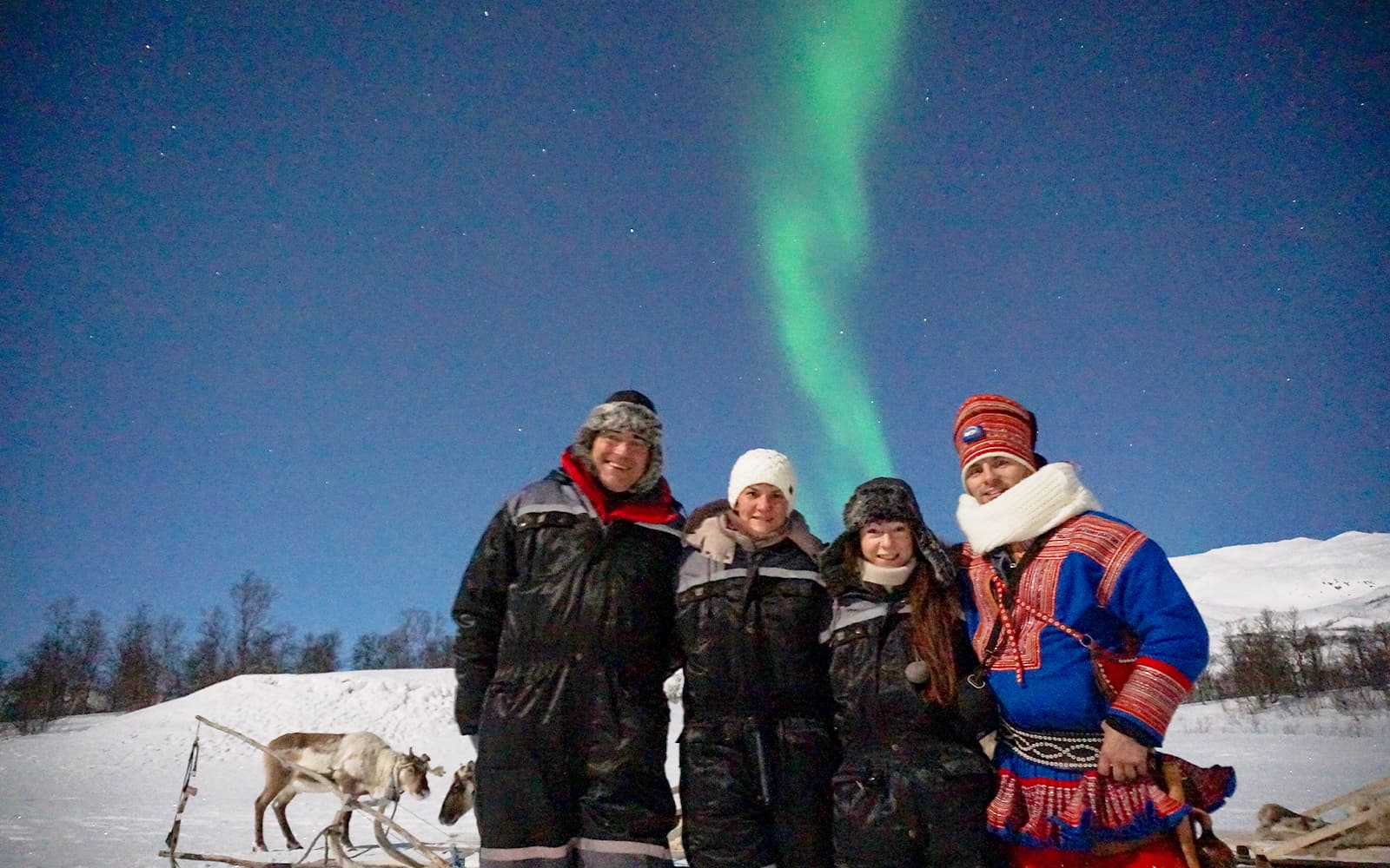 From Tromso: Reindeer Feeding Guided Tour with Chance of Northern Lights tickets in Tromso - Highlights | TickYourList