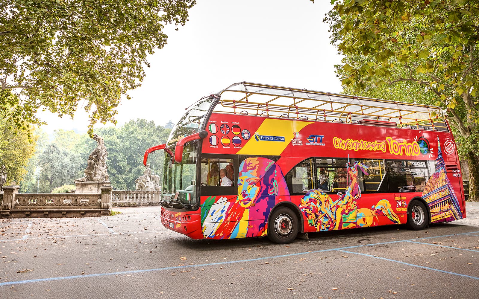 City Sightseeing: Turin Hop-on Hop-off Bus Tour
