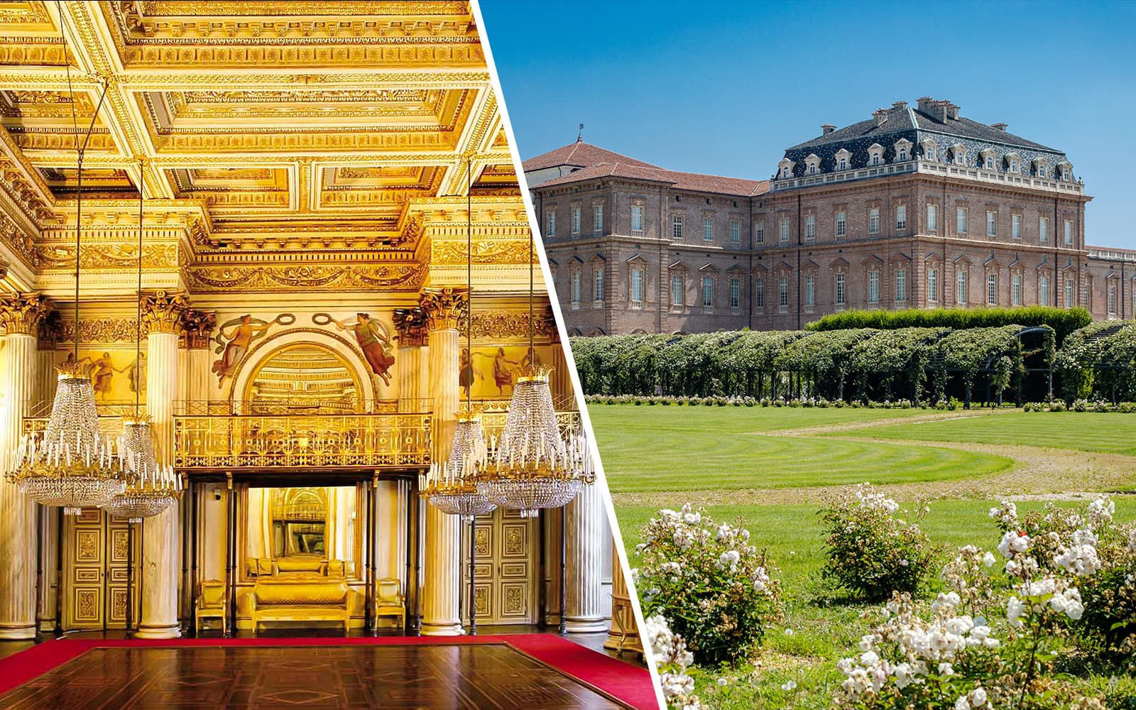 Combo: Tickets to Royal Palace of Turin + Palace of Venaria