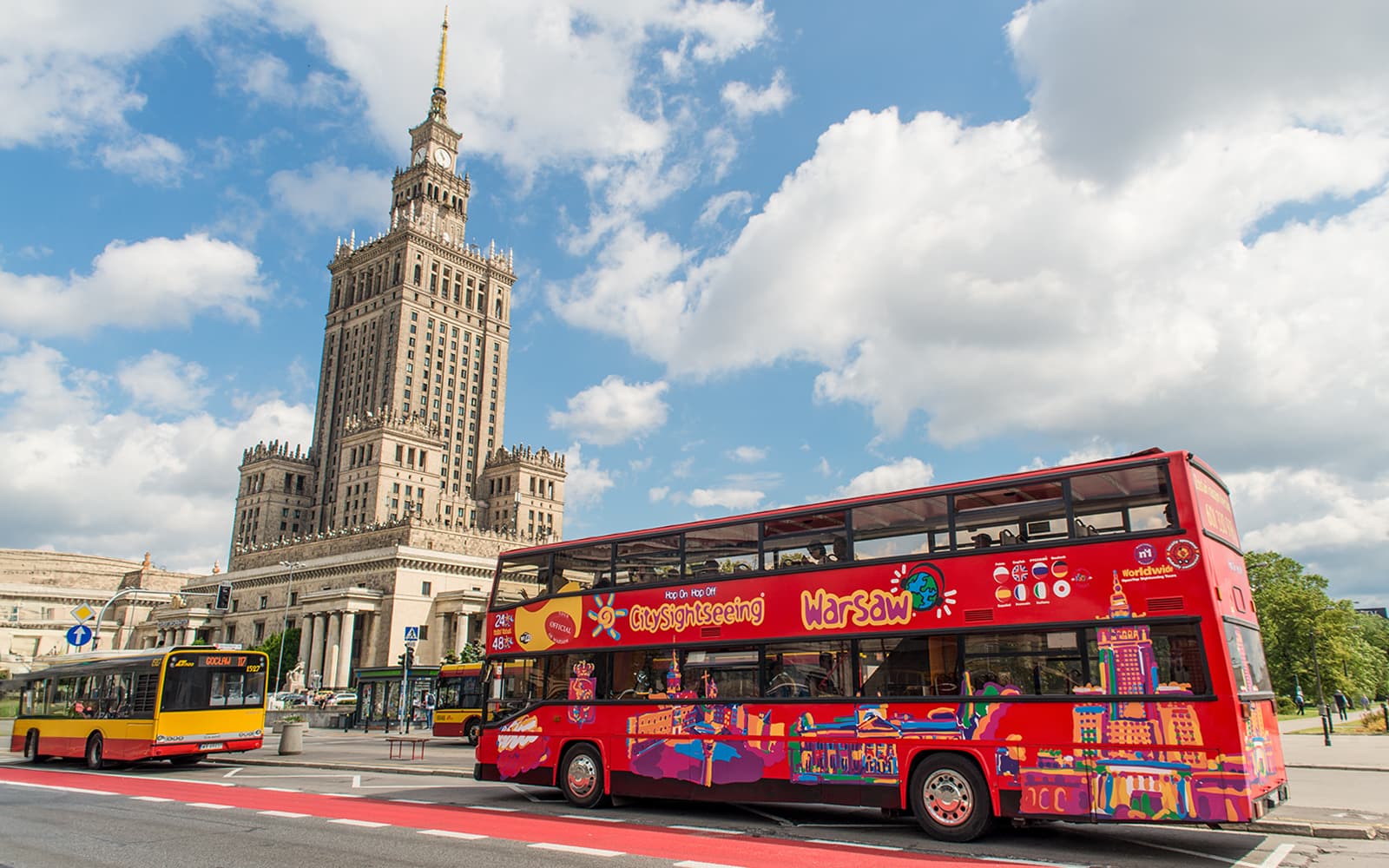 Combo (Save 5%): Warsaw Hop-on Hop-off Bus Tour + Warsaw Pass tickets in Warsaw - Activities | TickYourList