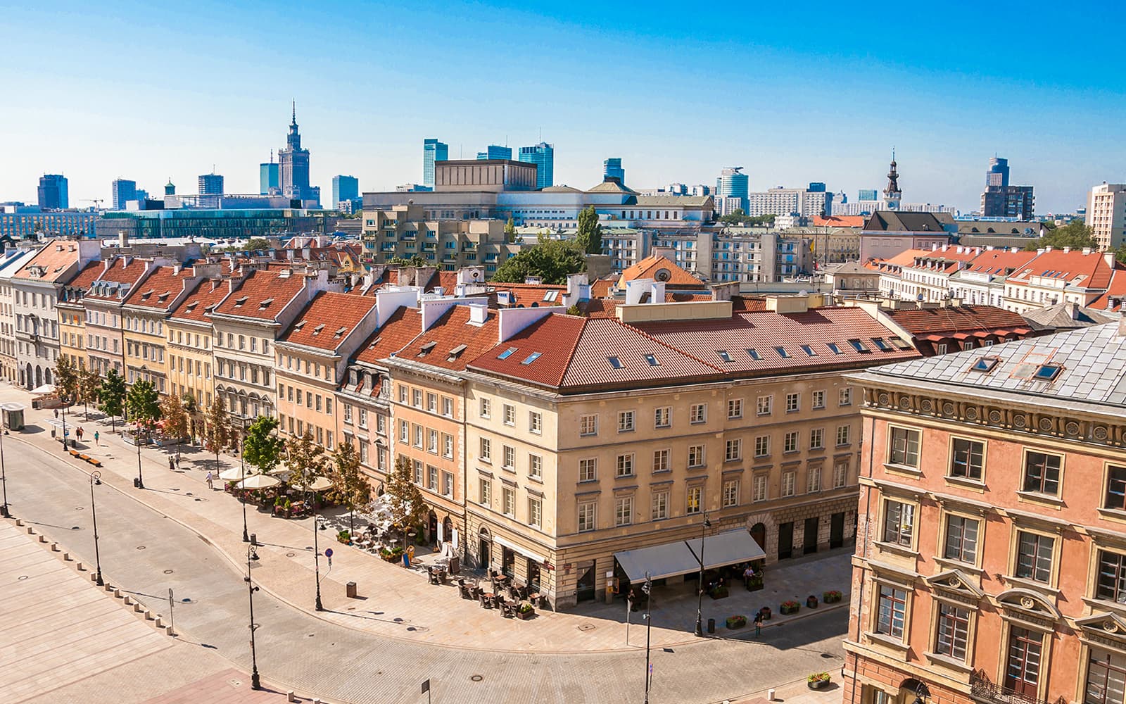 3-Hour Guided Bus Tour of Warsaw with Round-Trip Hotel Transfers