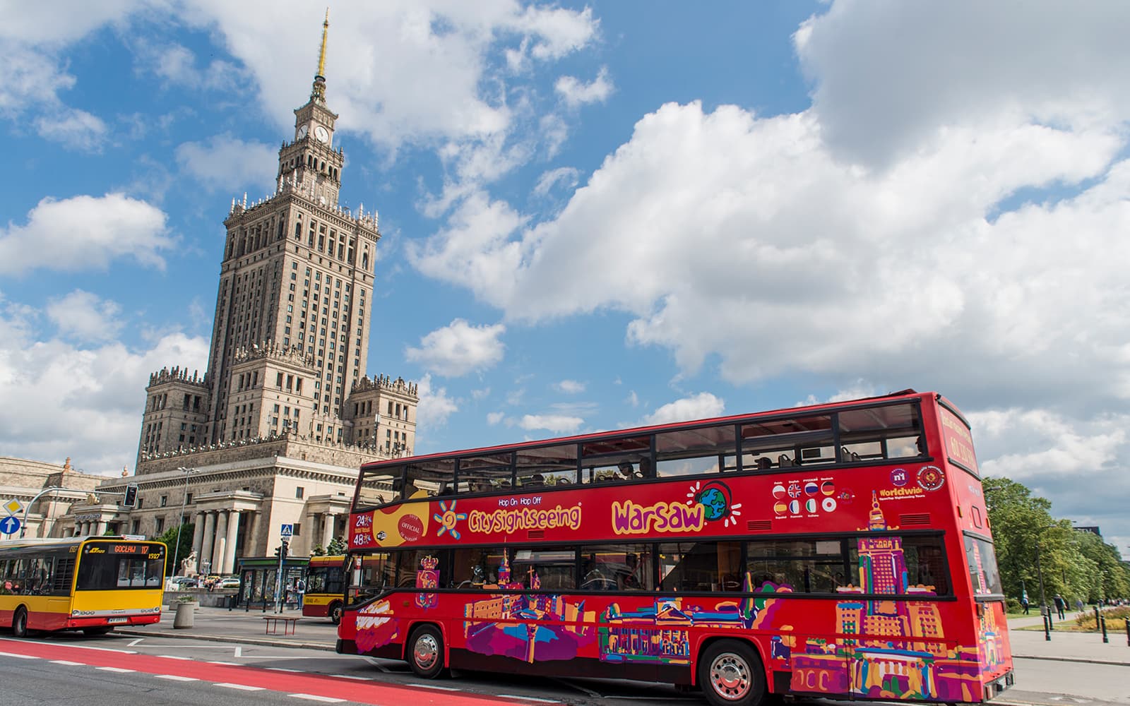 Combo: 24/48/72-Hour Hop-On Hop-Off Bus Tour of Warsaw + Skip-the-Line Palace of Culture and Science Tickets in Warsaw - Attractions | TickYourList
