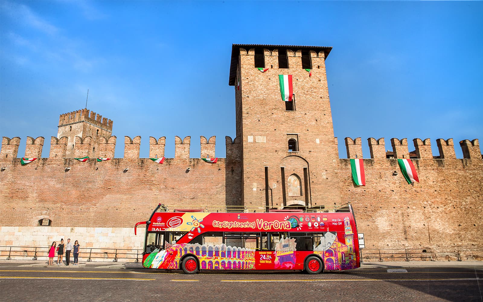 City Sightseeing: Verona Hop-on Hop-off Bus Tour