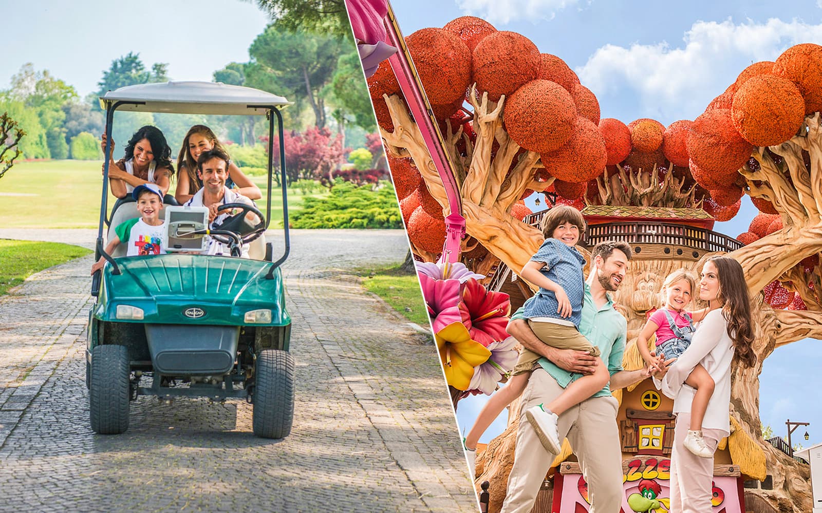 Combo: Gardaland Park + Parco Giardino Sigurtà Tickets