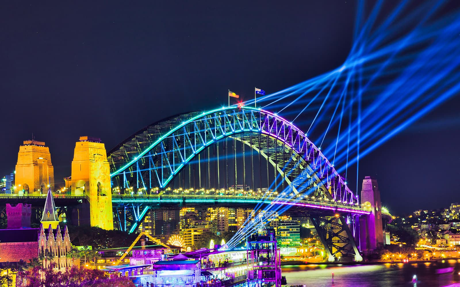 Vivid Sydney Glass Boat Dinner Cruise tickets in Sydney - Activities | TickYourList
