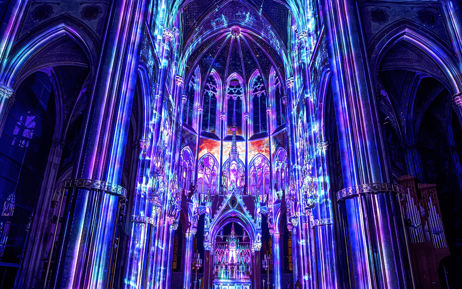 Vienna: Light of Creation Votivkirche
