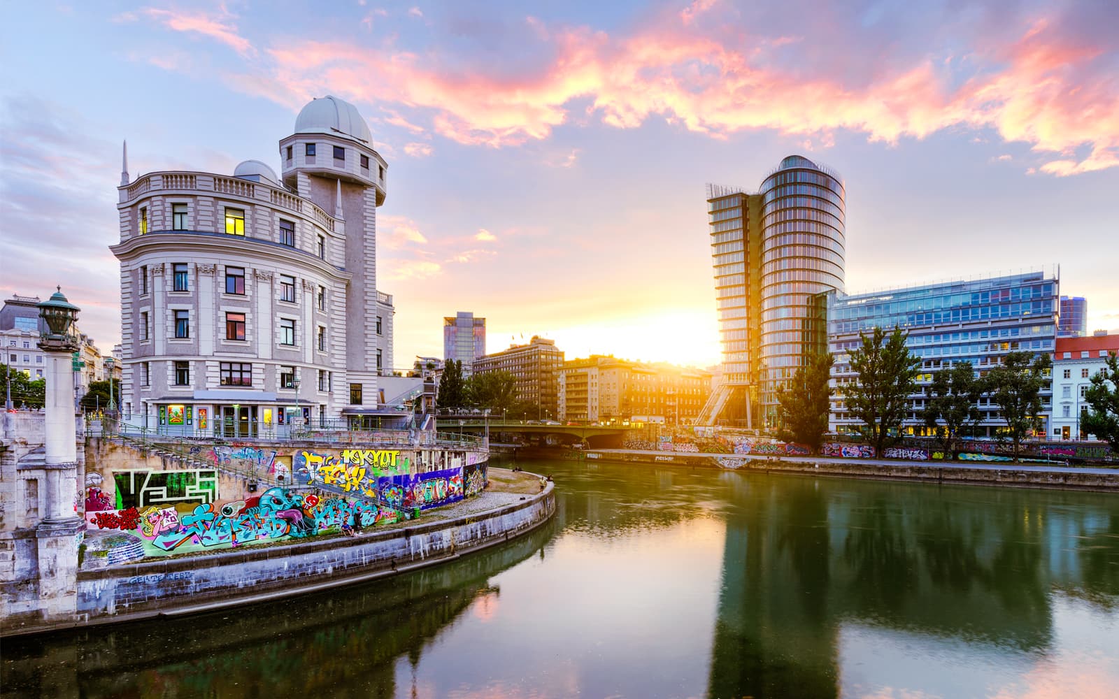 Evening Sightseeing Cruise on Danube River & Canal with Optional Dinner tickets in Vienna - Highlights | TickYourList