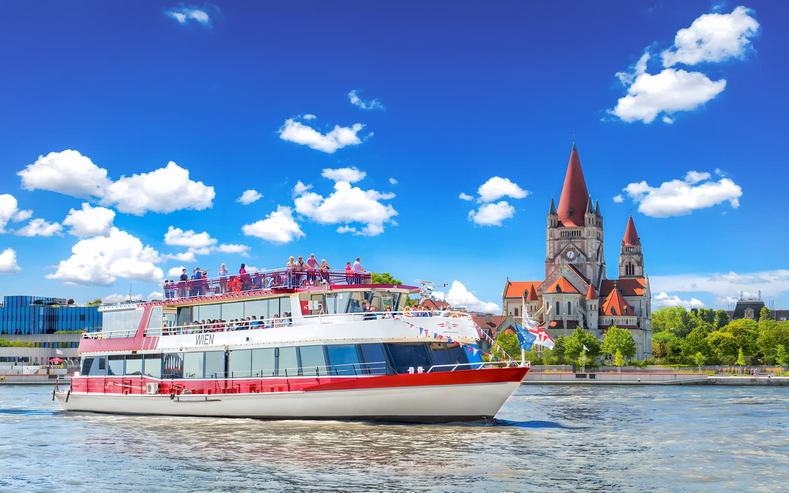 Grand Sightseeing Cruise on Danube River & Canal