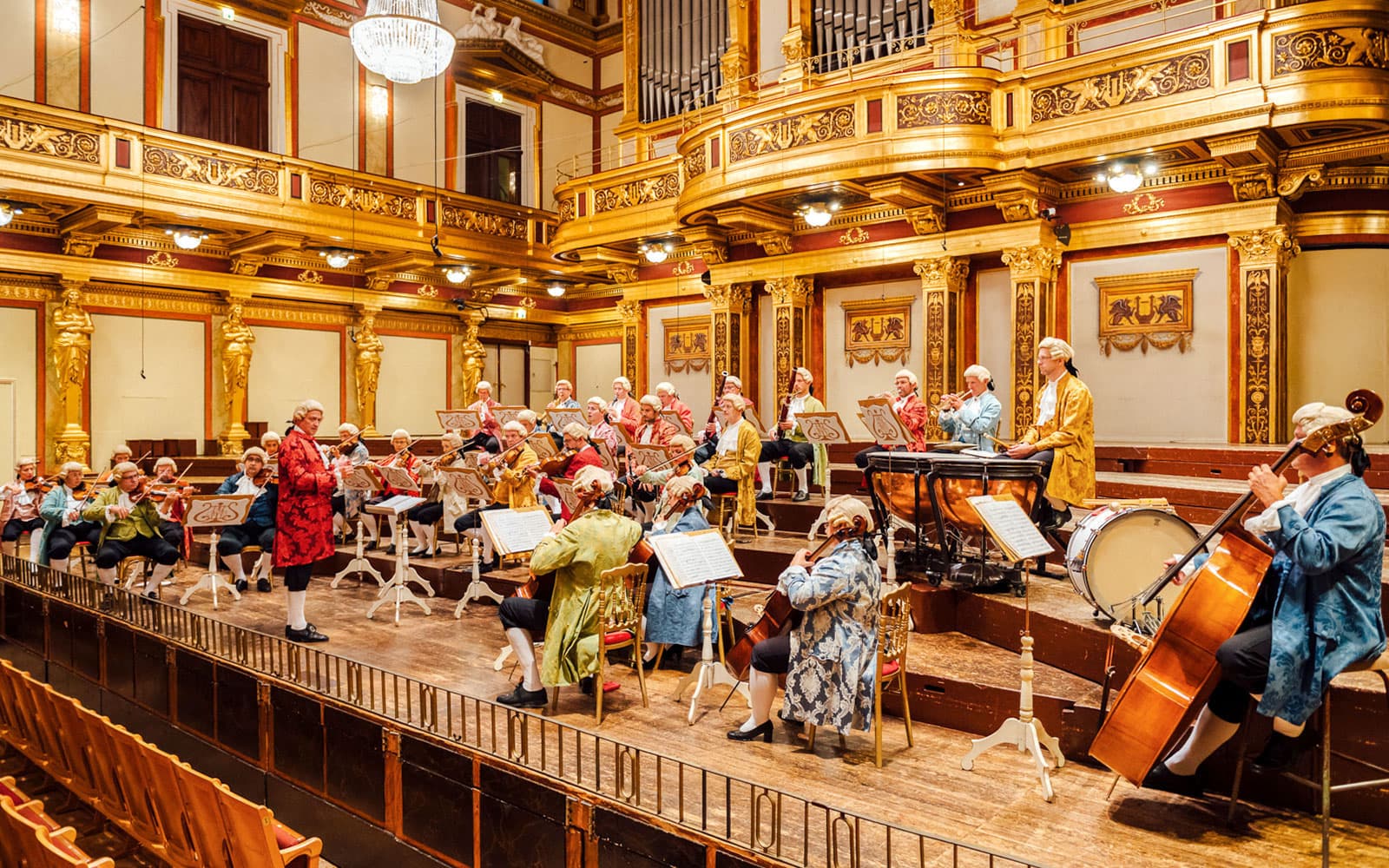 Music Society Vienna: Mozart Concert, Dinner & Carriage Ride at Golden Hall