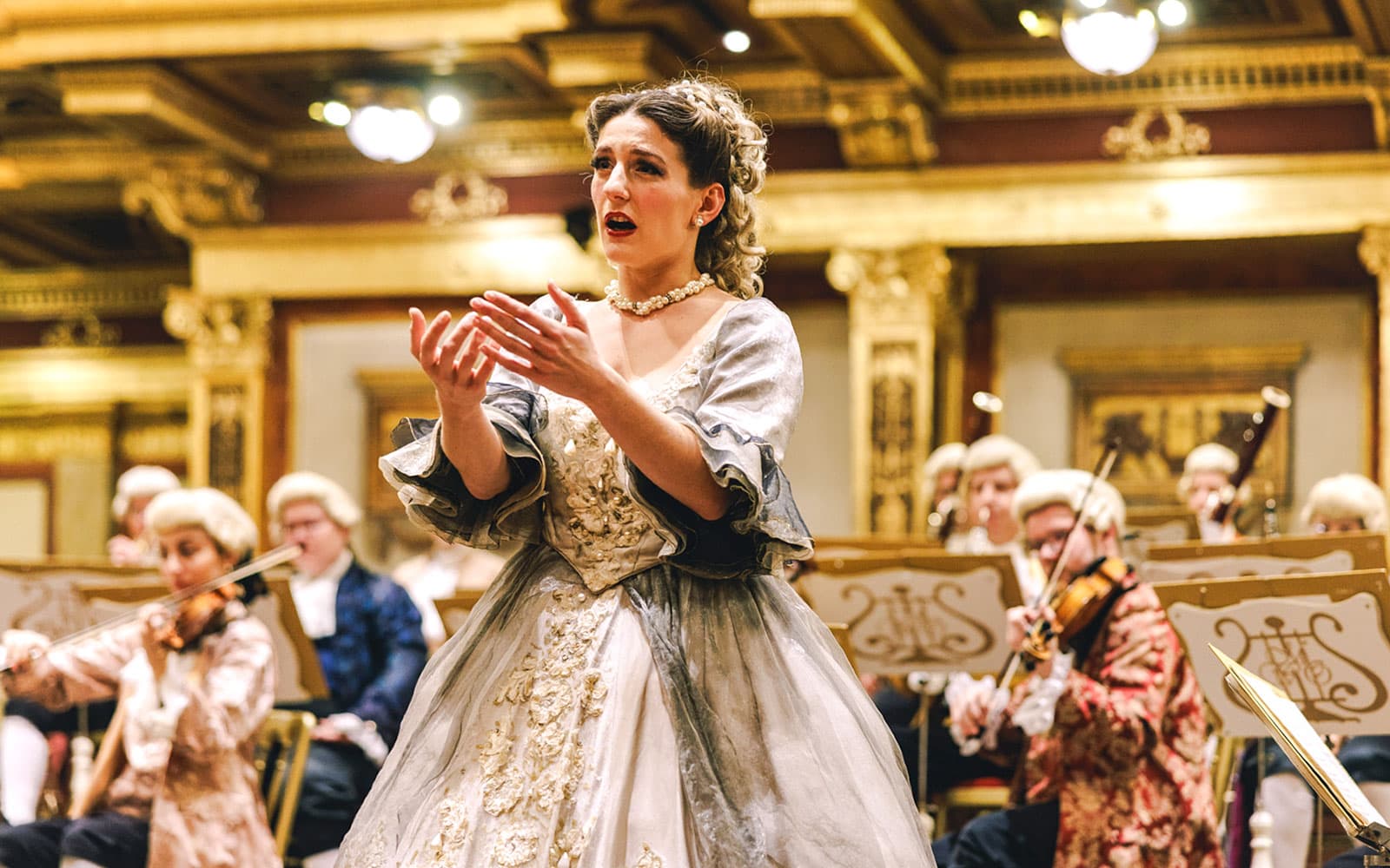 Music Society Vienna: Mozart Concert, Dinner & Carriage Ride at Golden Hall tickets in Vienna - Highlights | TickYourList