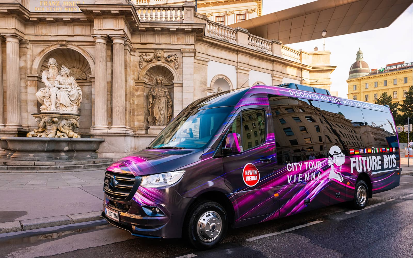 Future Bus Tour: Explore Vienna with Virtual Reality