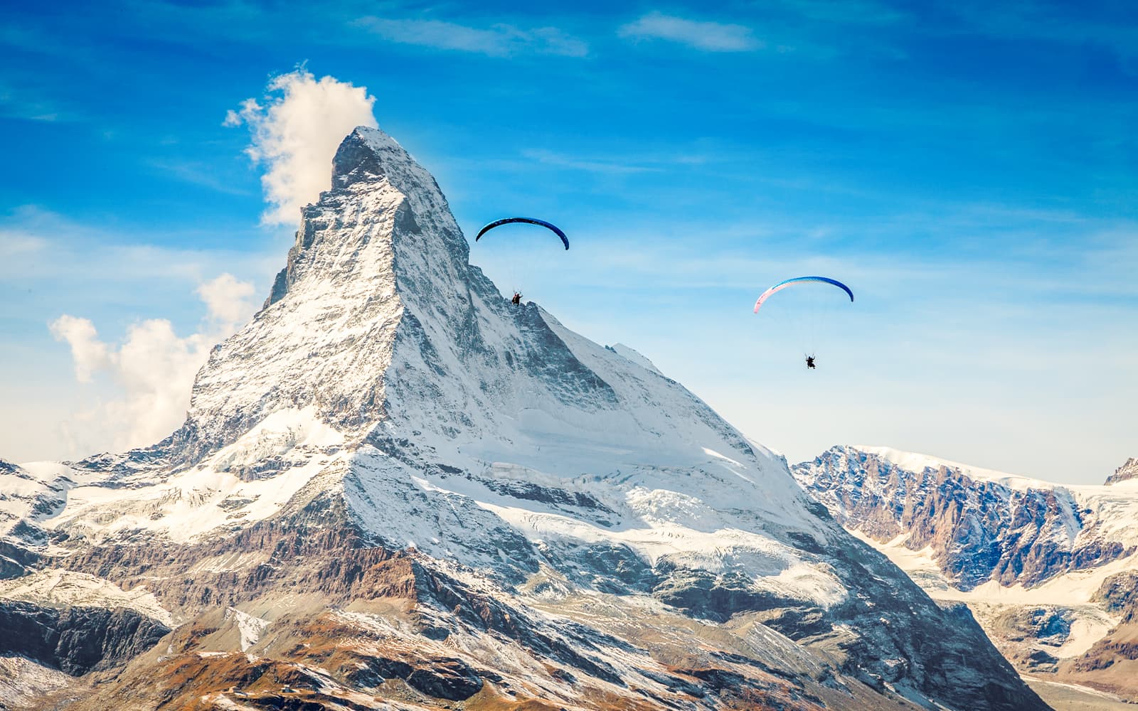 Zermatt Tandem Paragliding Tickets With Matterhorn Views in Zermatt - Features | TickYourList