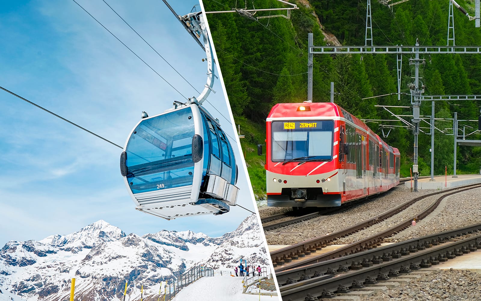 Combo (Save 7%): Matterhorn Glacier Paradise Cable Car Tickets With Zermatt Shuttle