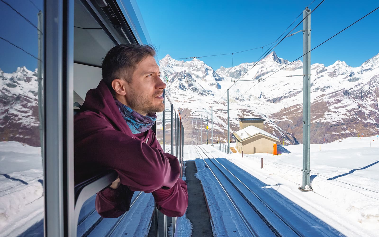 Round-Trip Train Tickets to Mount Gornergrat from Zermatt + Glacier Express: Panoramic Train between Zermatt, Chur and St. Moritz in Zermatt - Activities | TickYourList