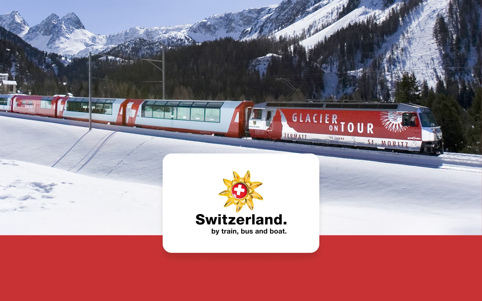Glacier Express One Way Tickets: Zermatt to/from Chur