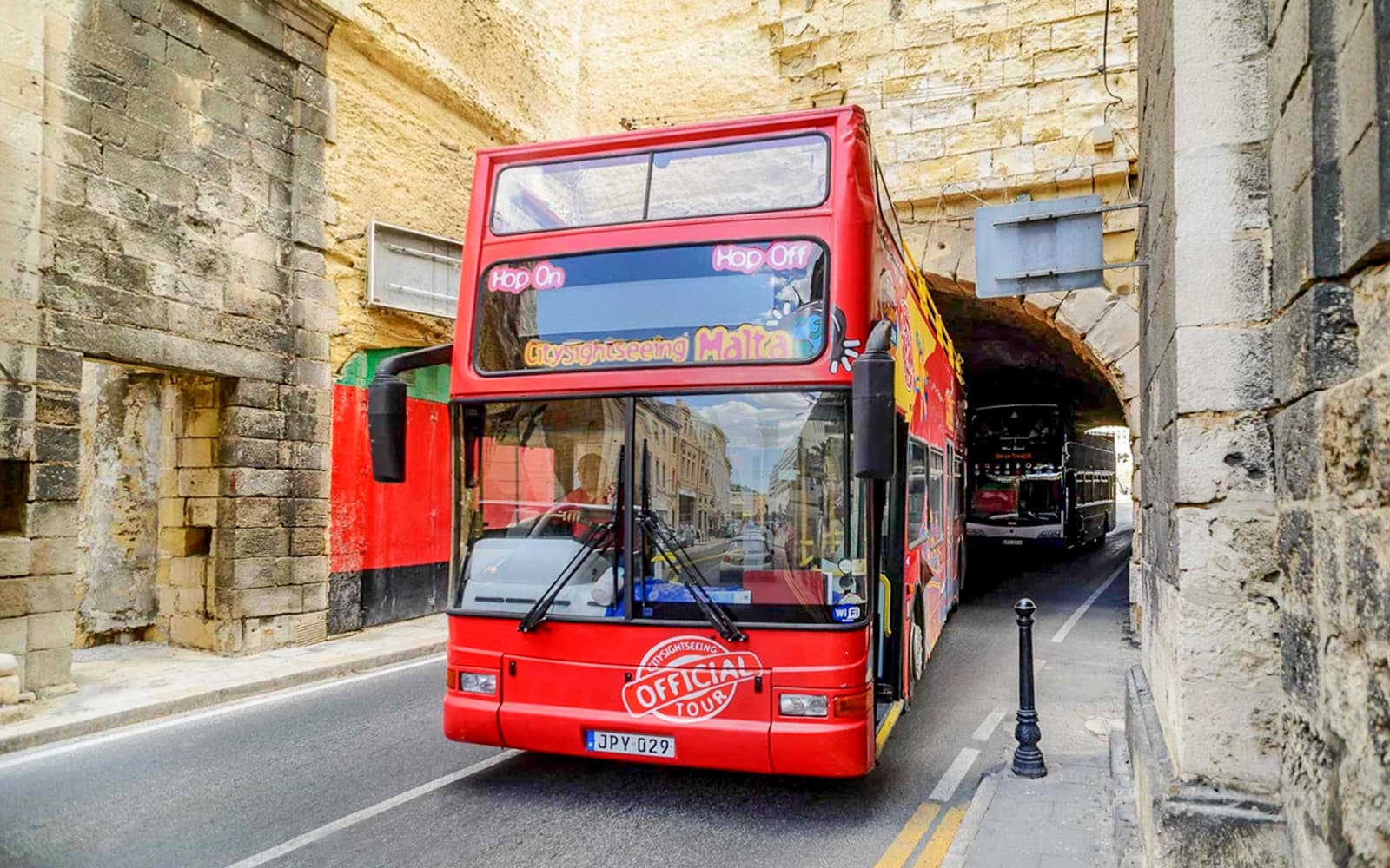 City Sightseeing: Malta Hop-on Hop-off Bus Tour with Optional Harbor Cruise