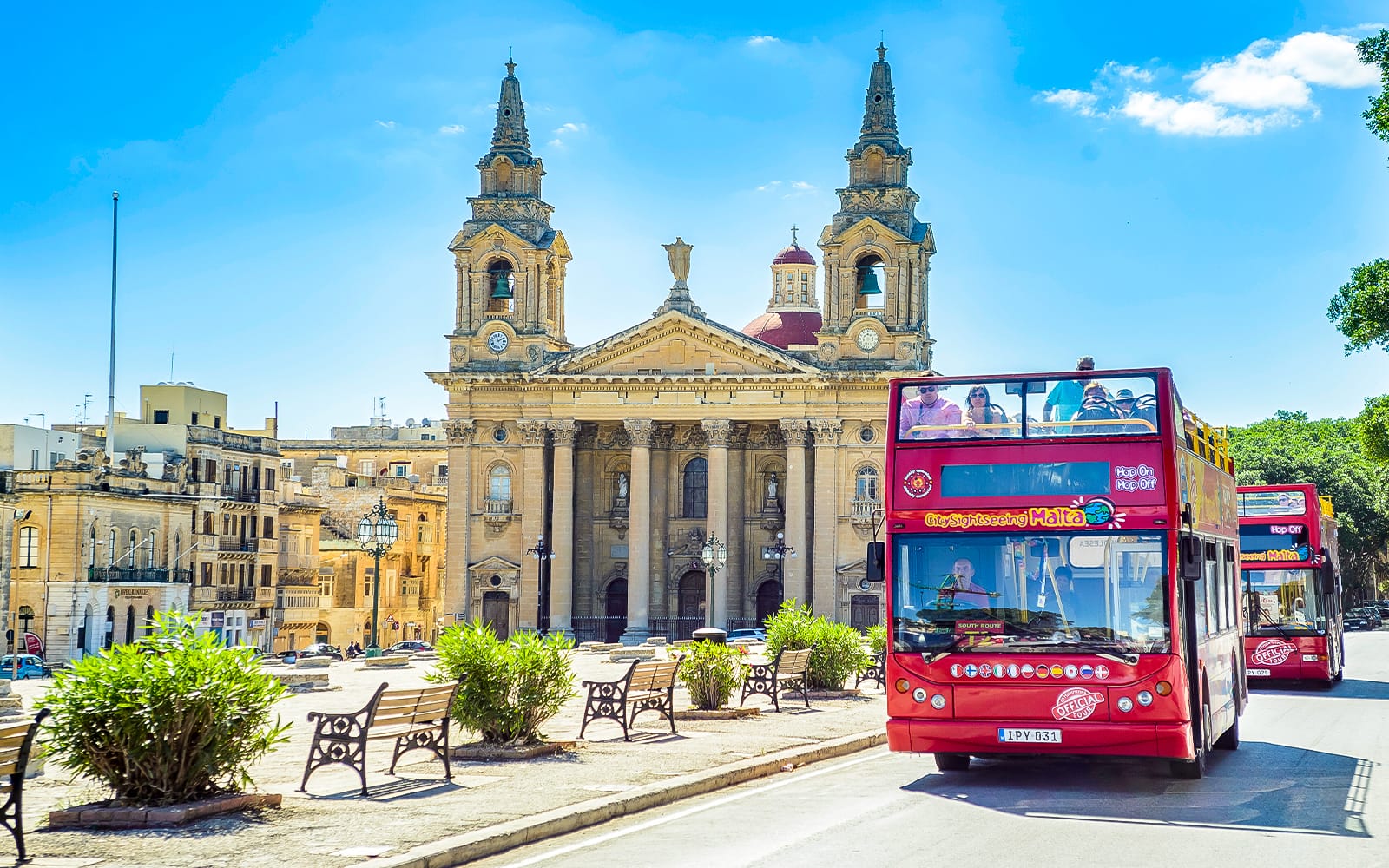 City Sightseeing: Malta Hop-on Hop-off Bus Tour with Optional Harbor Cruise tickets in Valletta - Highlights | TickYourList