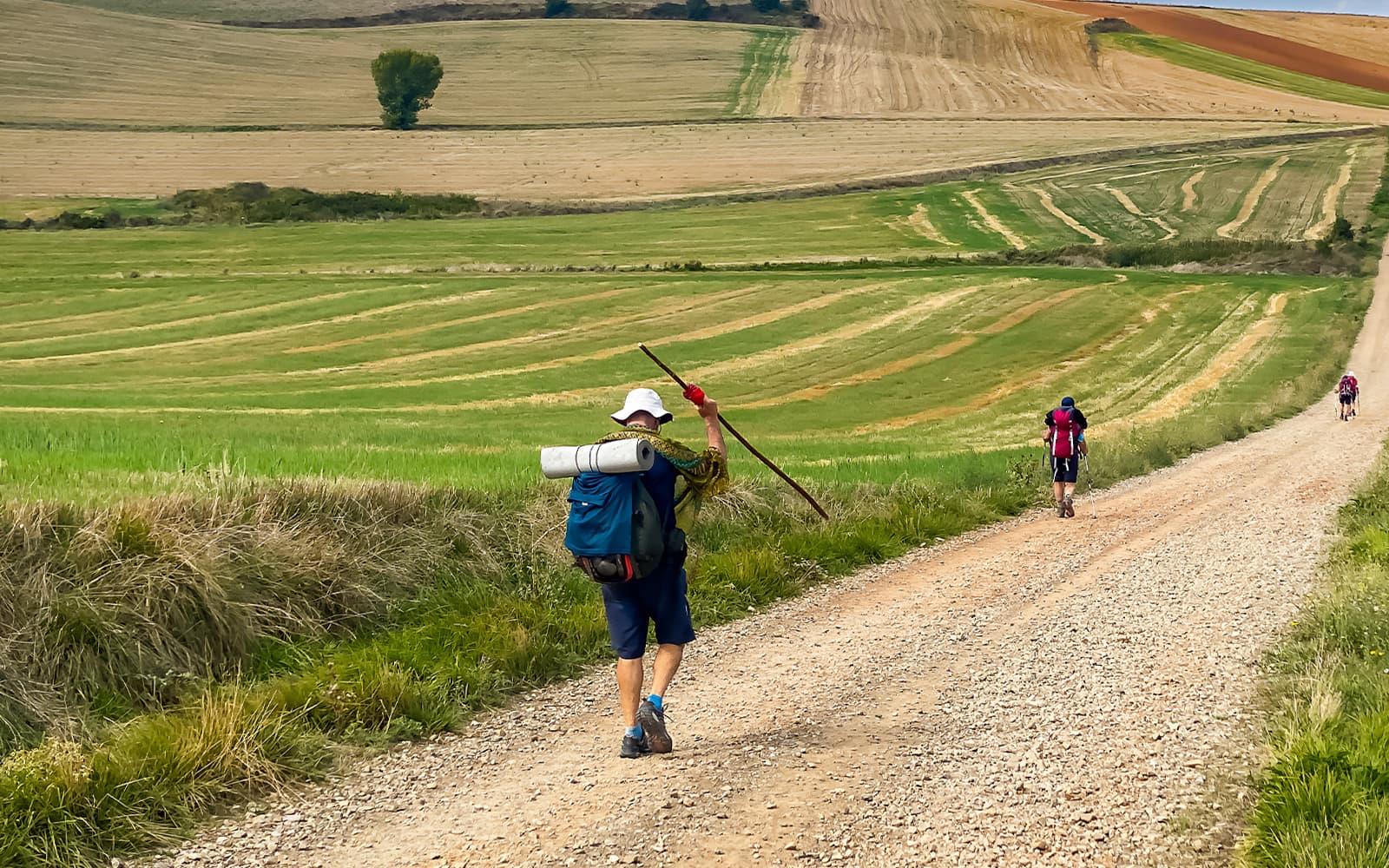 Hike from San Sebastian to San Pedro across St James Way (Camino)