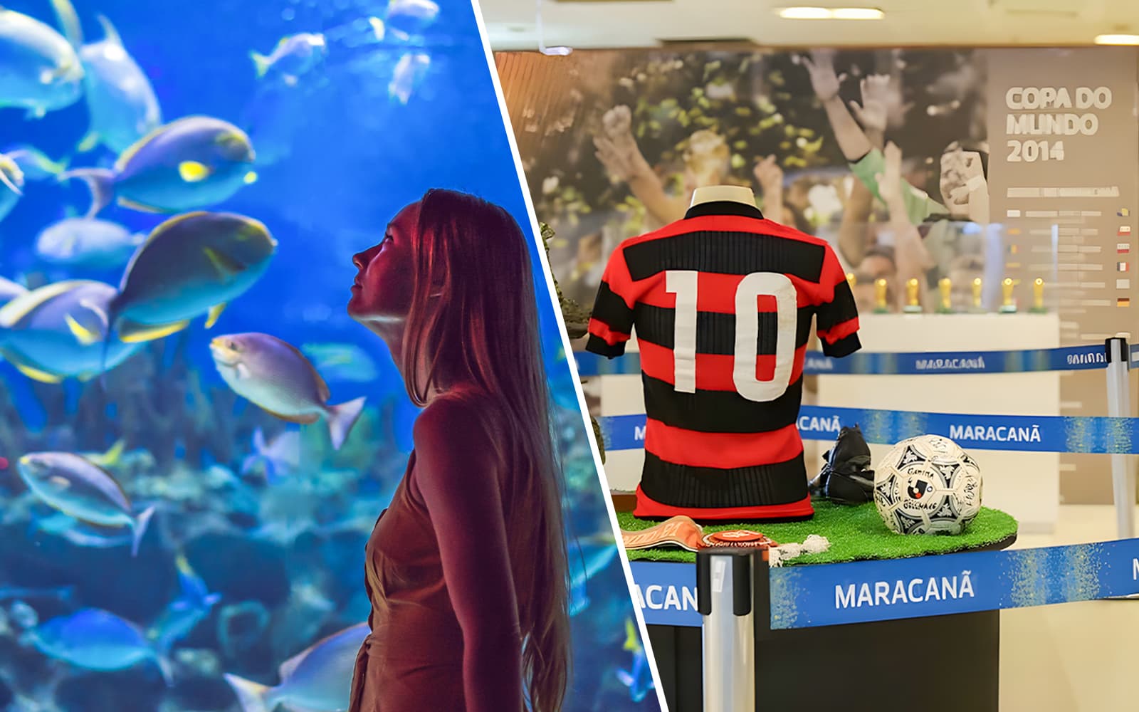 Combo (Save 5%): Maracanã Stadium + Aquario Tickets
