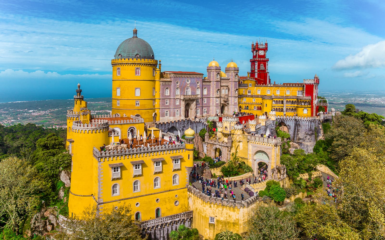 From Lisbon: Sintra, Pena Palace, Cabo da Roca, Cascais & Quinta de Regaleira Full-Day Trip tickets in Lisbon - Attractions | TickYourList