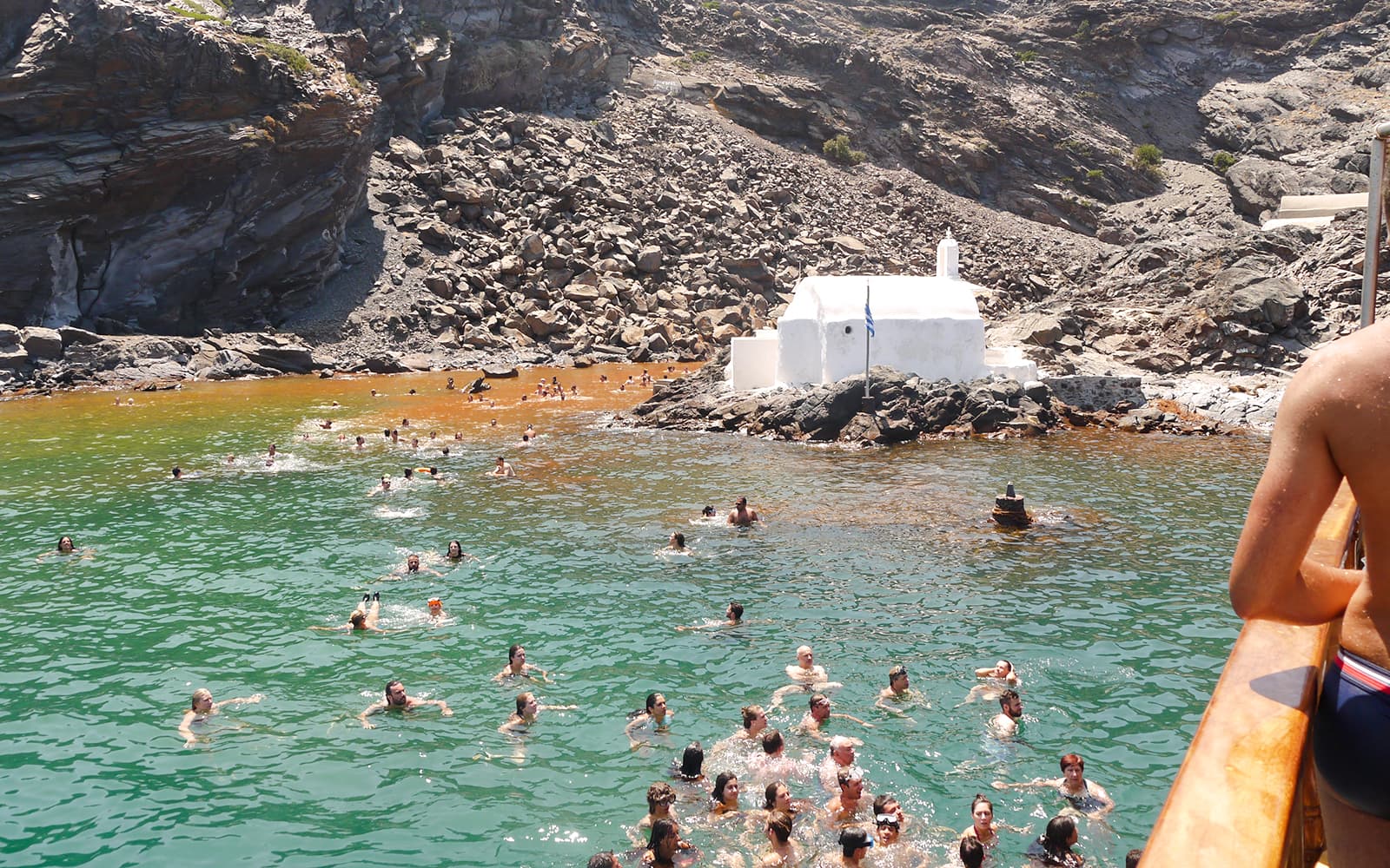 Santorini Volcanic Islands Cruise with Hot Springs Visit, Volcano Hike, Thirassia & Oia tickets in Santorini - Activities | TickYourList