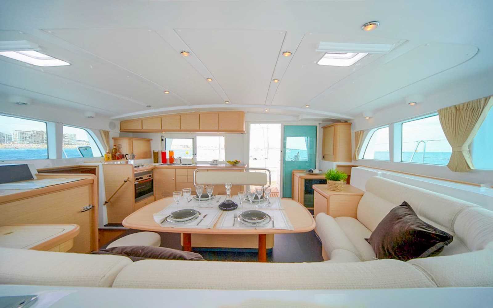 Santorini Private Sailing Catamaran Cruise with BBQ, Drinks & Transfers tickets in Santorini - Features | TickYourList