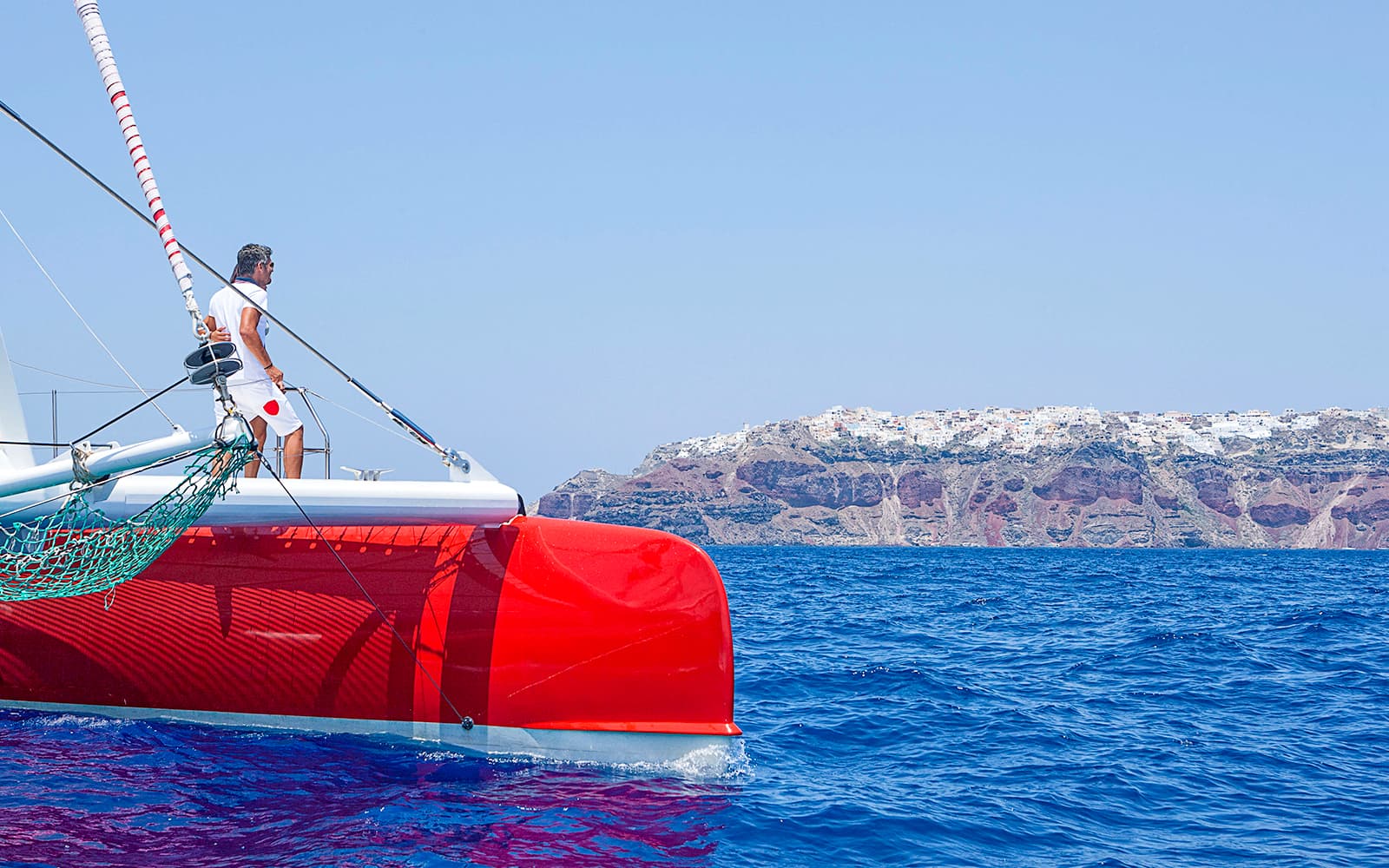 Catamaran Cruise in Santorini with BBQ, Drinks & Transfers tickets in Santorini - Activities | TickYourList