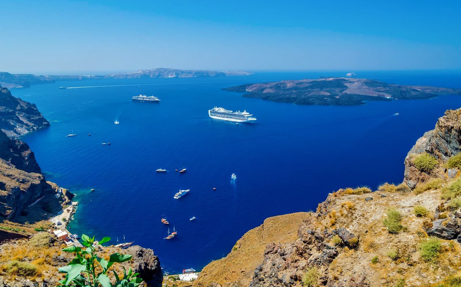 Santorini: Caldera Morning Boat Tour to the Volcano tickets in Santorini - Highlights | TickYourList