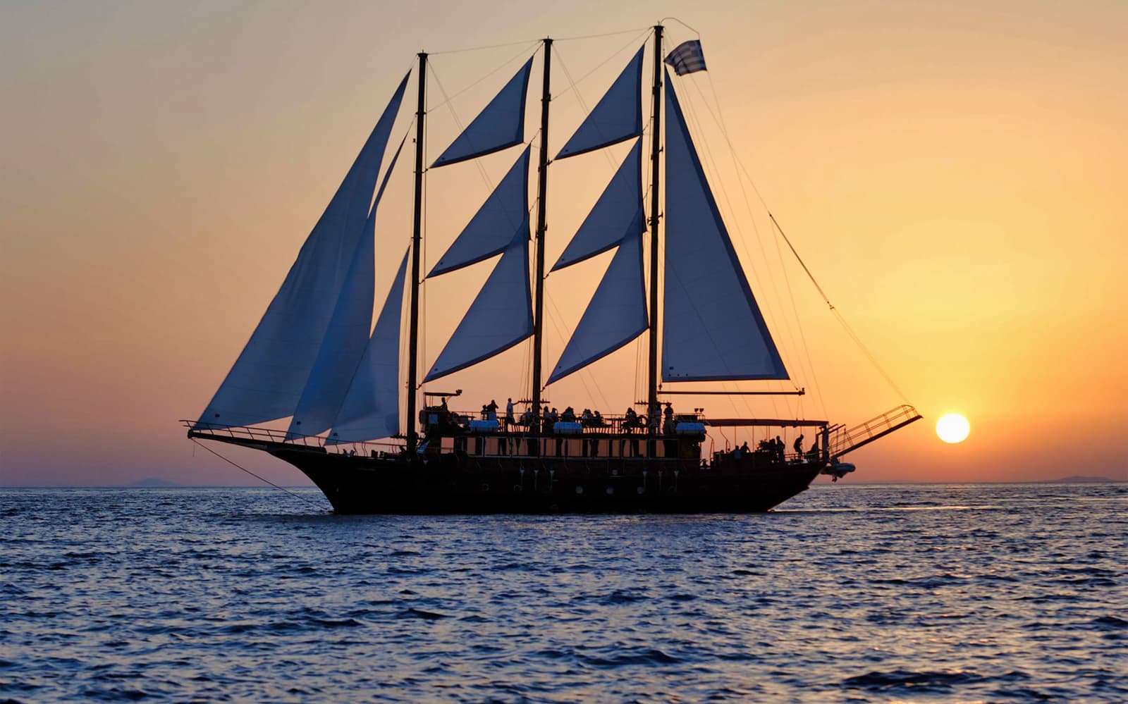 Santorini Volcanic Islands Sunset Cruise with Optional Dinner tickets in Santorini - Explore More | TickYourList