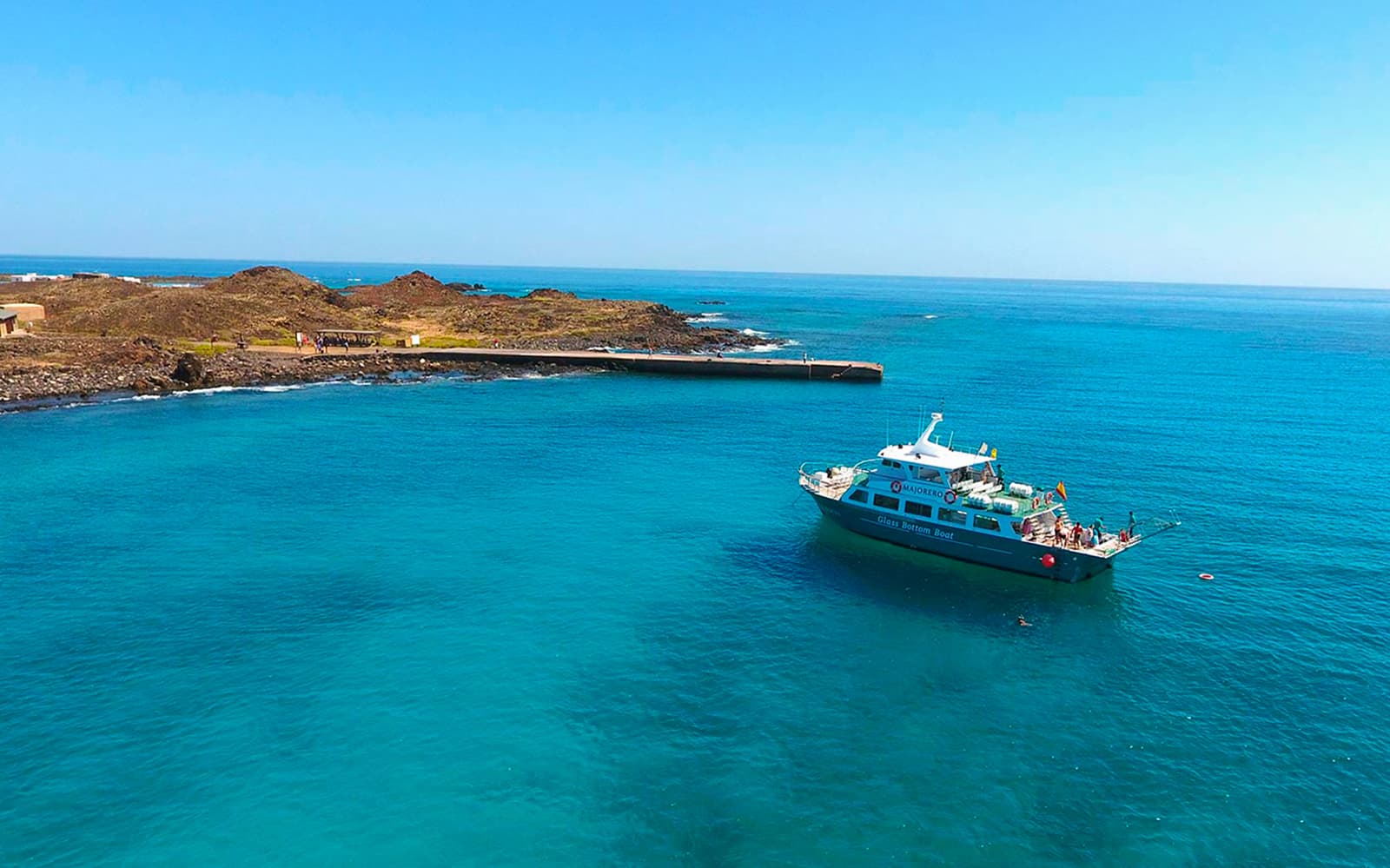Lobos Island Visit & Snorkel Activity from Corralejo