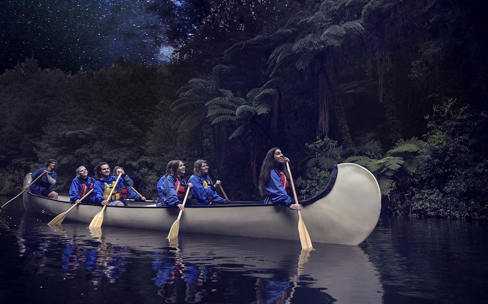 Guided Tour of Big Kanu Glowworm from Tauranga