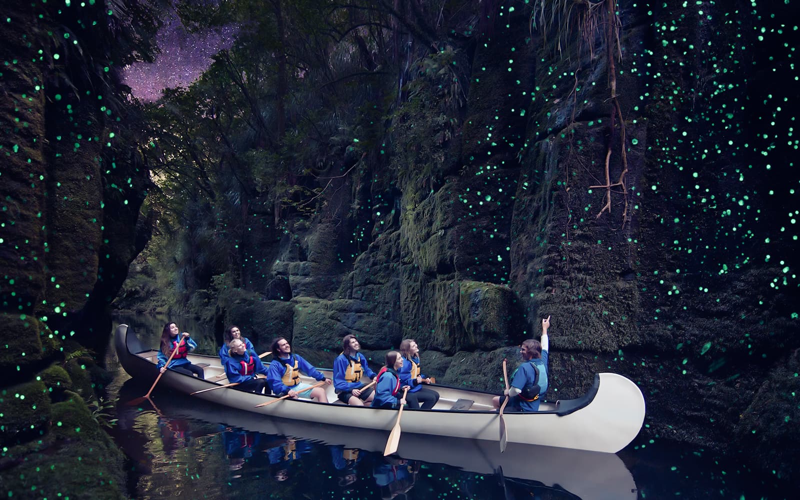 Guided Tour of Big Kanu Glowworm from Tauranga tickets in Tauranga - Attractions | TickYourList
