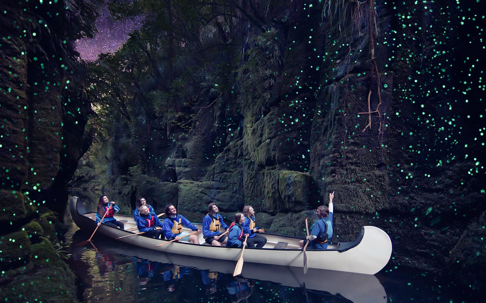 Guided Tour of Big Kanu Glowworm from Tauranga tickets in Tauranga - Attractions | TickYourList