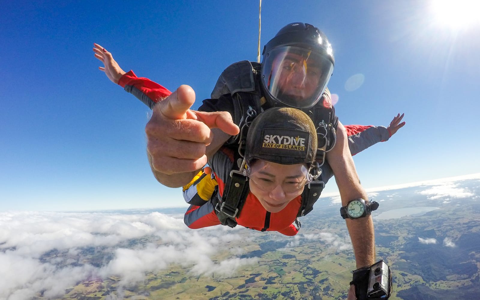 Tandem Skydiving Bay of Islands: 12,000 ft experience tickets in Paihia | TickYourList