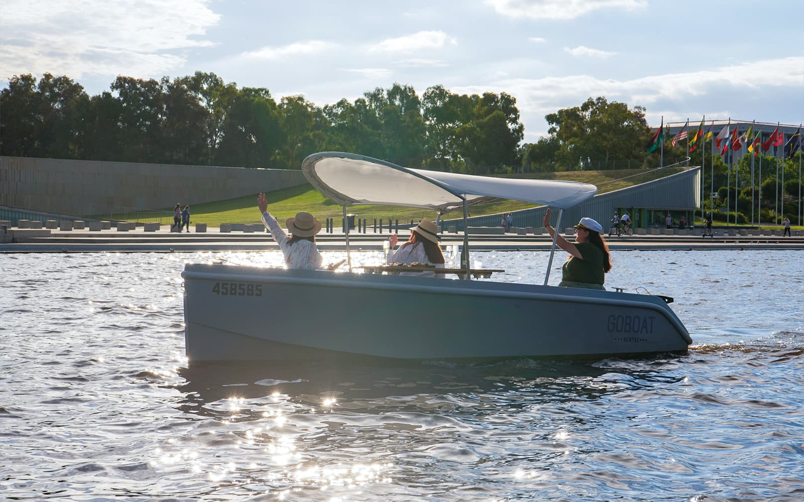 Self-Drive Electric Picnic Boat Tour in Canberra tickets in Canberra - Highlights | TickYourList