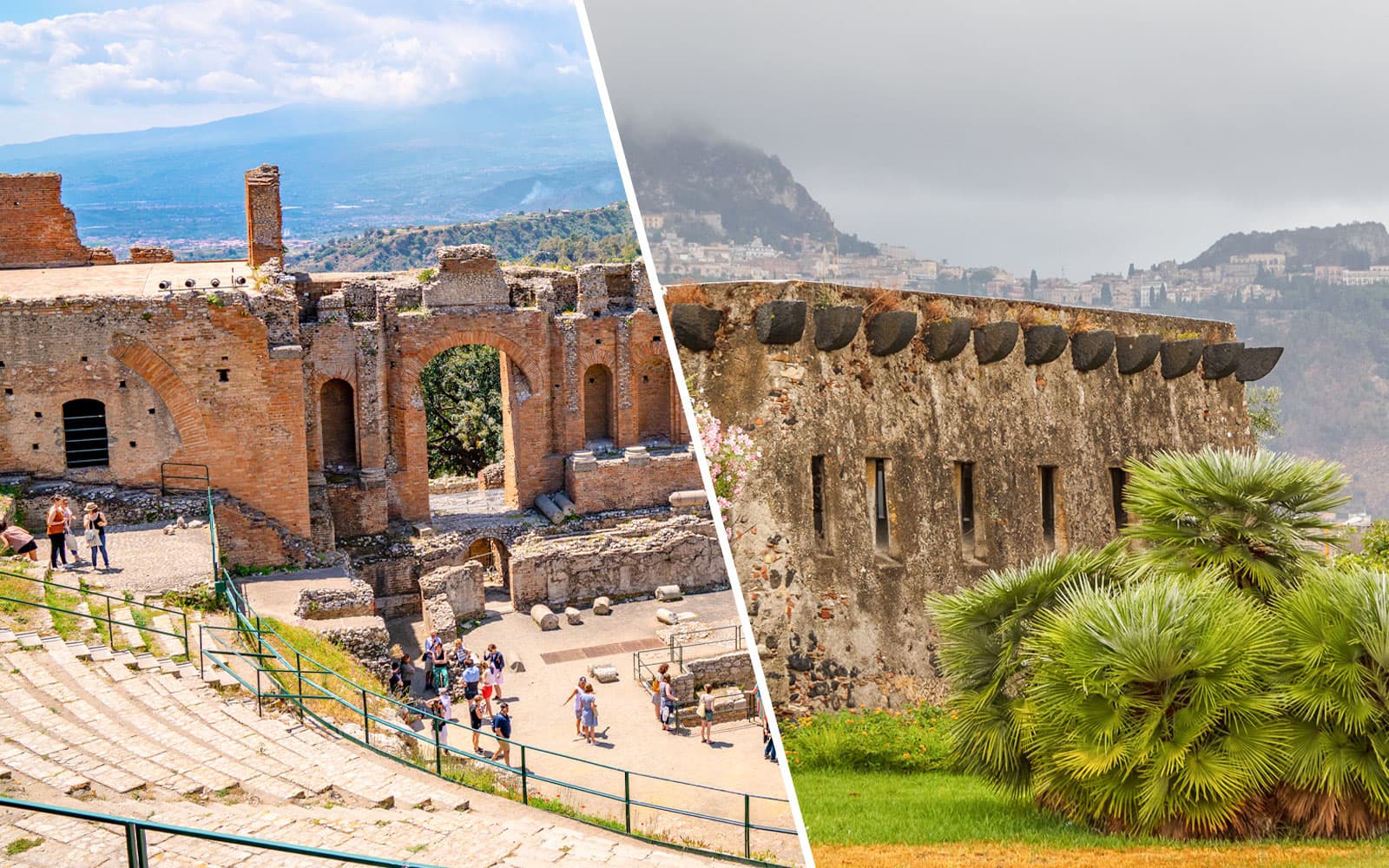 Combo: Taormina Ancient Theatre Tickets with Audio Guide + Naxos Archaeological Museum & Park Skip-the-Line Tickets with Audio Guide