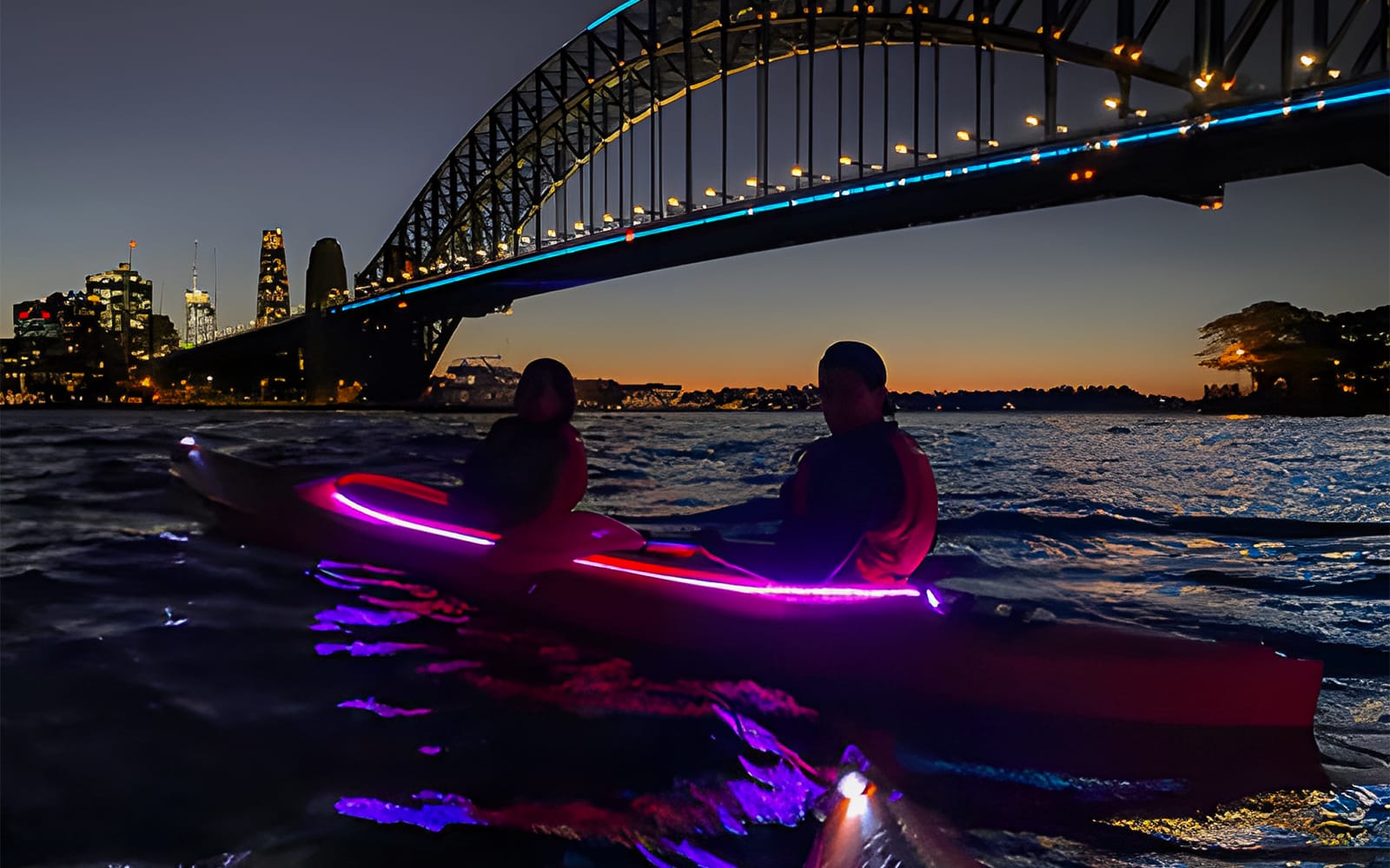 Vivid City Lights Night Kayaking on Sydney Harbour tickets in Sydney - Highlights | TickYourList