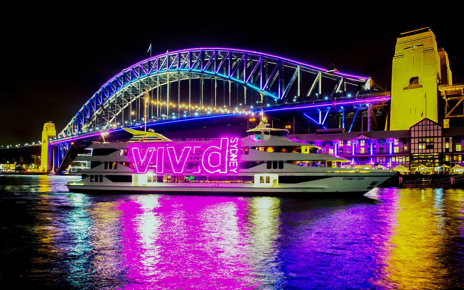 Vivid Sydney Cruise with 3-Course Dinner & Live Music