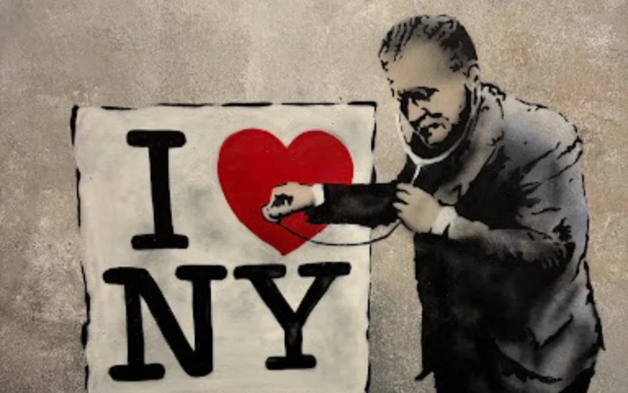 Banksy Museum exhibit in New York City