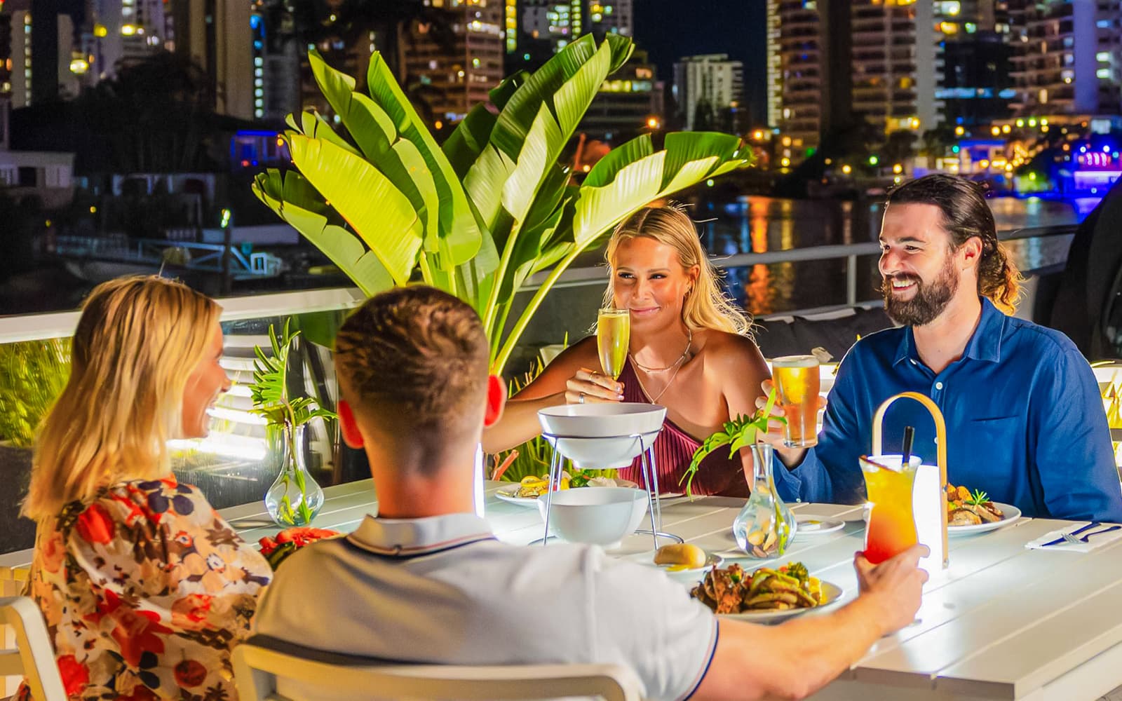 Gold Coast Sightseeing Cruise with Buffet Dinner