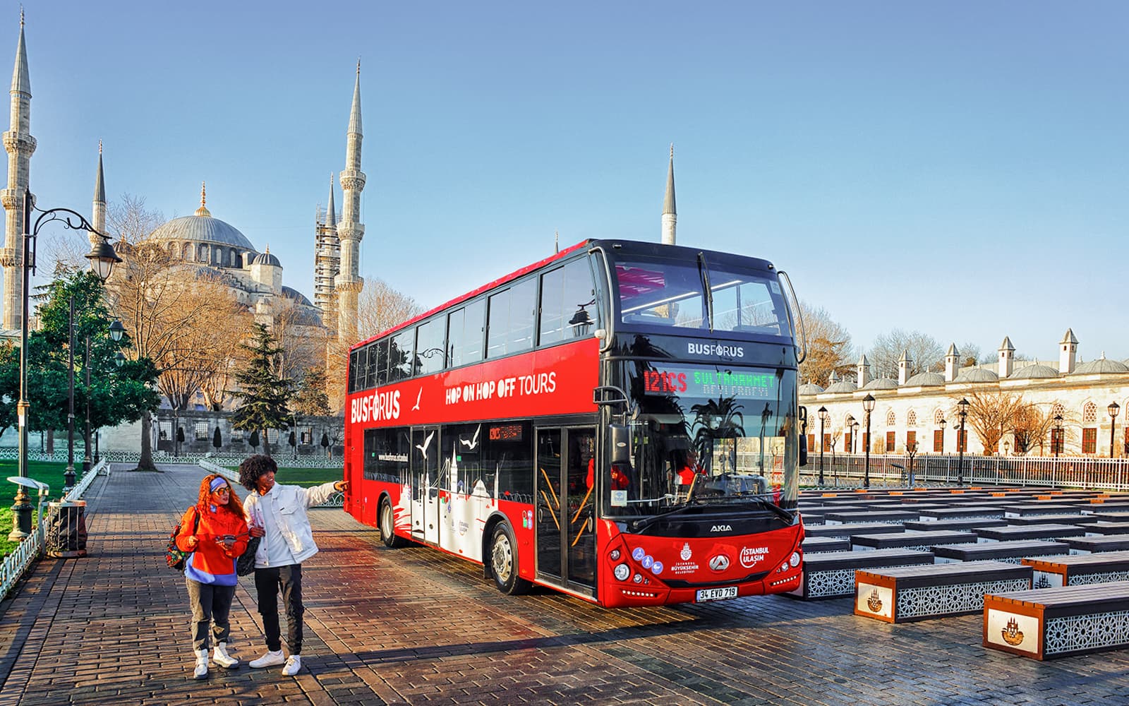 Hop on Hop Off Bus Tour in Istanbul