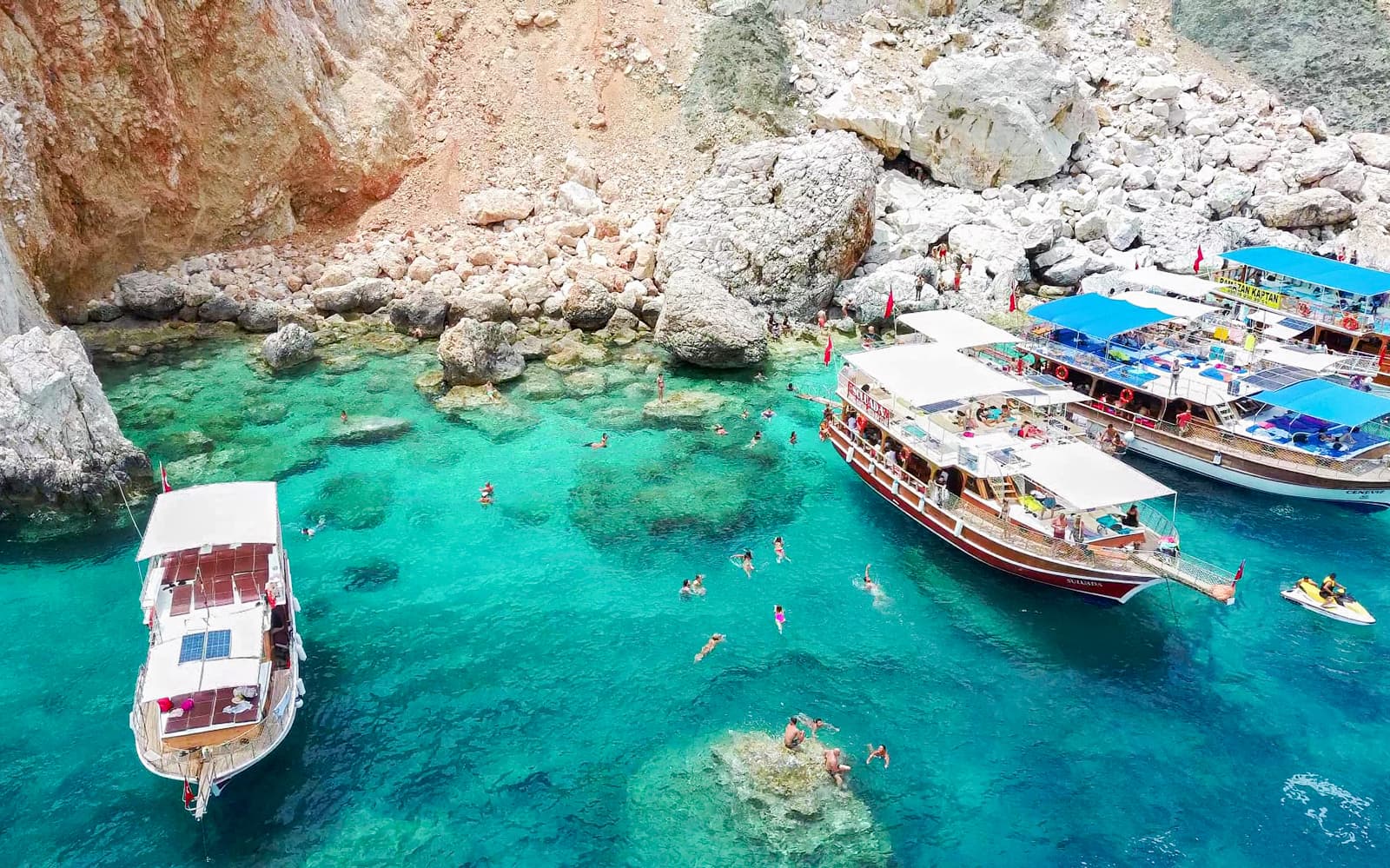 Suluada Island Boat Trip with Lunch from Antalya/Kemer