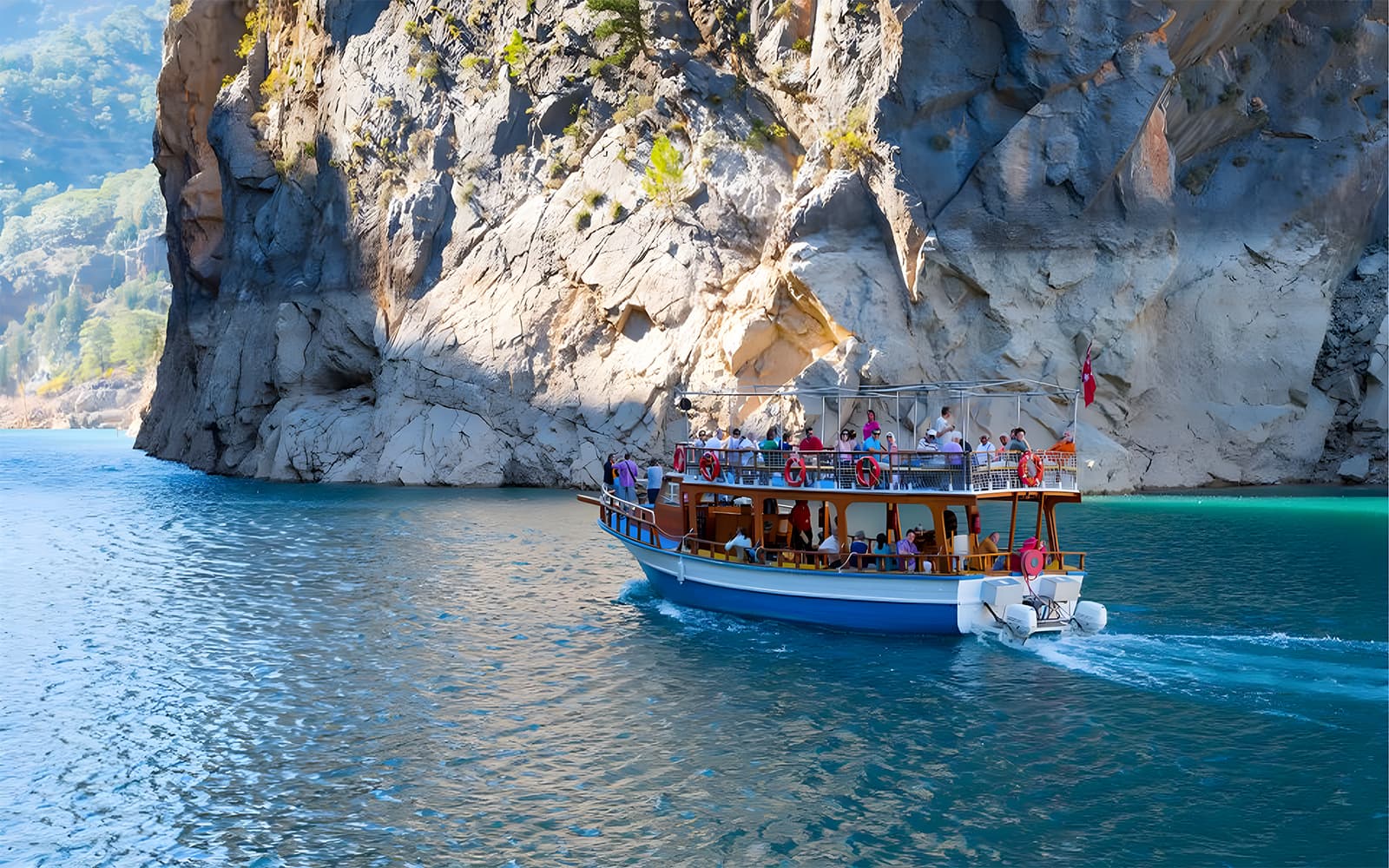 Green Lake Jeep and Boat Tour from Side Area with Guide tickets in Antalya - Features | TickYourList