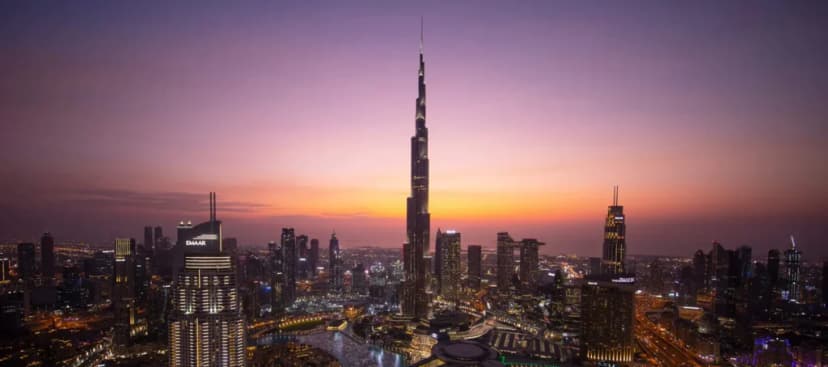Near Burj Khalifa