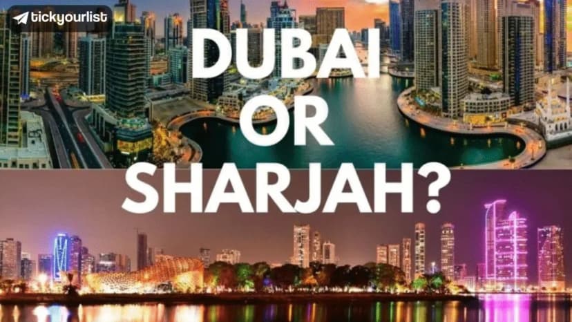 sharjah vs dubai