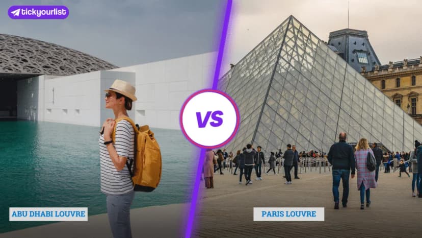Paris Louvre vs Abu Dhabi Louvre