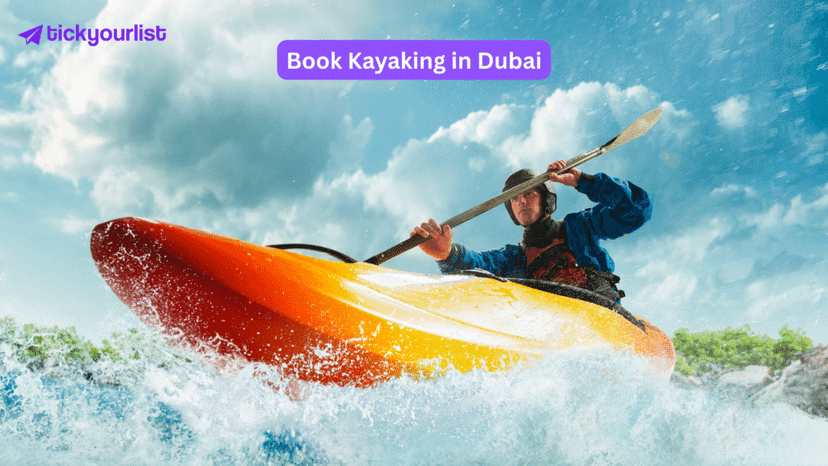 kayaking in dubai