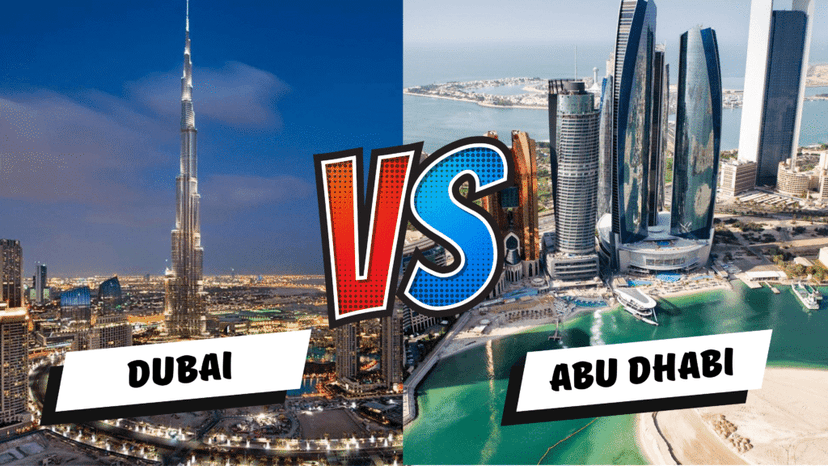 Abu Dhabi vs Dubai